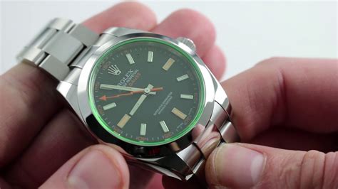 rolex milgauss youtube|rolex milgauss models.